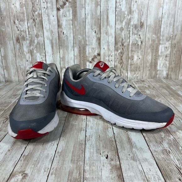 Nike Air max invigor red and grey‎  Mens 10.5 - Picture 6 of 8